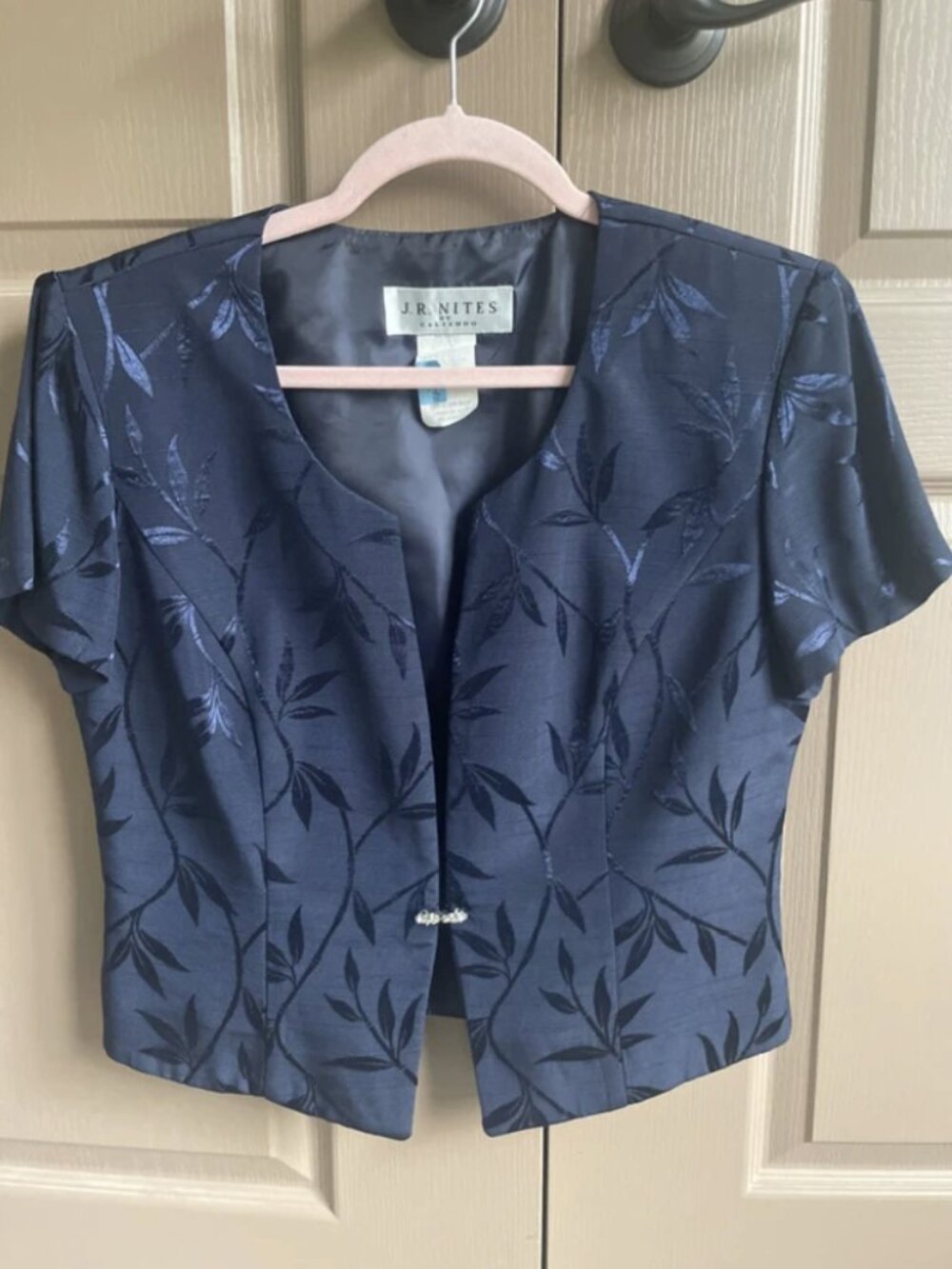 Vintage jacket blazer Size S PTP 19” 64% Rayon